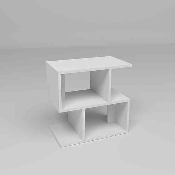 Тумба прикроватная S-1, Белый, 500/300/500 Львов