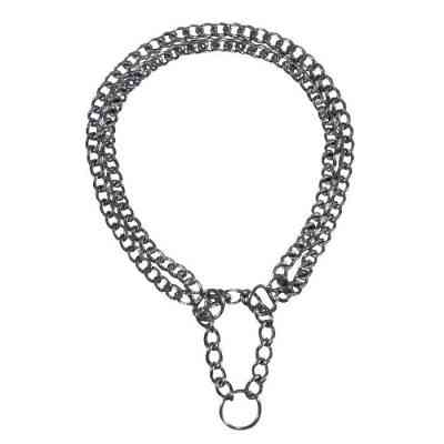 Ошейник для животных Trixie двухрядный хромированный 65 см/2 мм (4011905022475) Винница