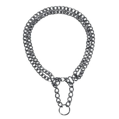 Ошейник для животных Trixie двухрядный хромированный 65 см/2 мм (4011905022475) Винница - изображение 1