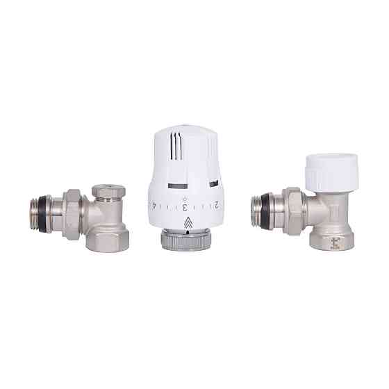 Термостатичний набір Thermo Alliance Standart кутовий 1/2" TAS352W15 Київ