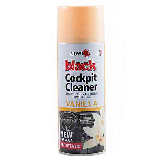 Полироль для панели приборов Nowax Cockpit Cleaner Spray Ваниль, 450мл Львов