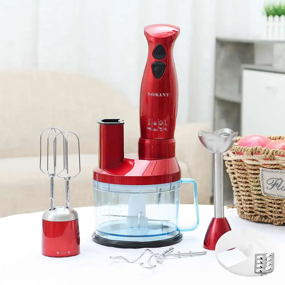 Кухонный комбайн 7в1 от сети,700Вт,700мл,Sokany SM-5011-7 SBR Киев - изображение 4