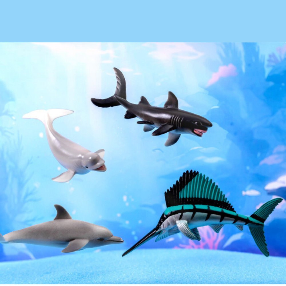Фигурка Акула из серии Хищные рыбы для мини-сада, флорариума, микроландшафта, аквариума, миниатюры, творчества Одесса - изображение 3