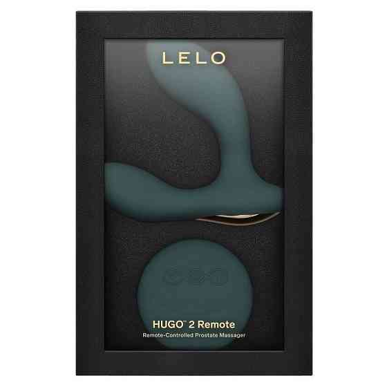 Массажер простаты LELO Hugo 2 Remote Green, 2 мотора, очень мощный, пульт ДУ Sex Aura Киев