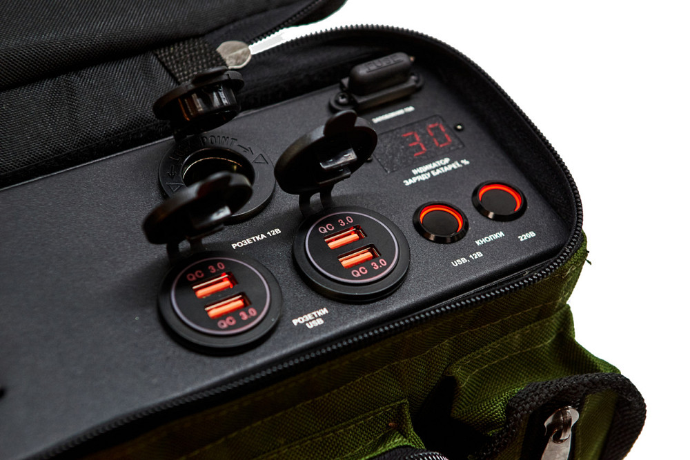 Багатоканальний блок Charger Bandera Power-180 для швидкого заряджання та автономного освітлення (180000 мА·год, 670 В) Вінниця - фото 9