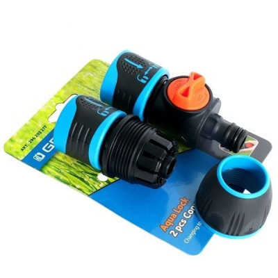 Коннектор для шланга Gruntek набор 1/2"-5/8"-3/4" (296292277) Винница - изображение 2