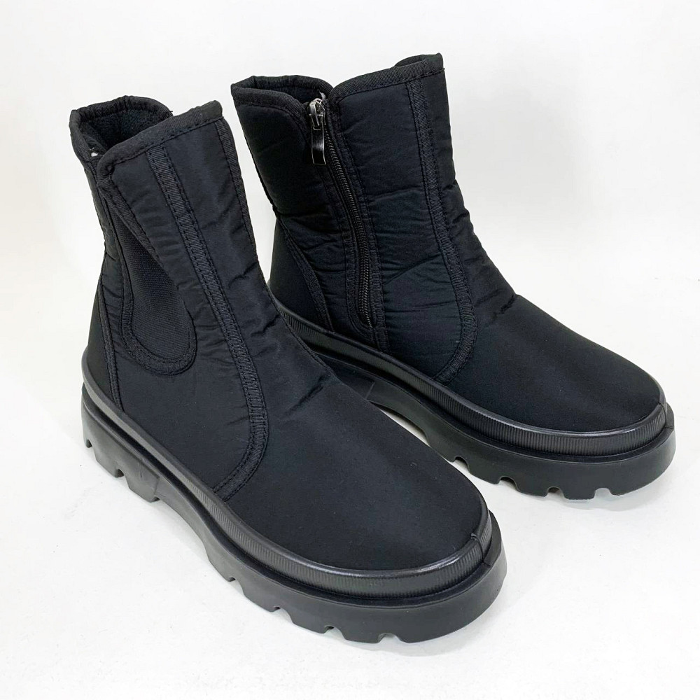 Чоботи черевики жіночі зимові, Жіночі утеплені челсі Базарні теплі чоботи GB-77 Львів - фото 6
