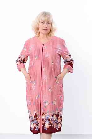 Халат женский на молнии, 100%  х/б,топ 54 Киев