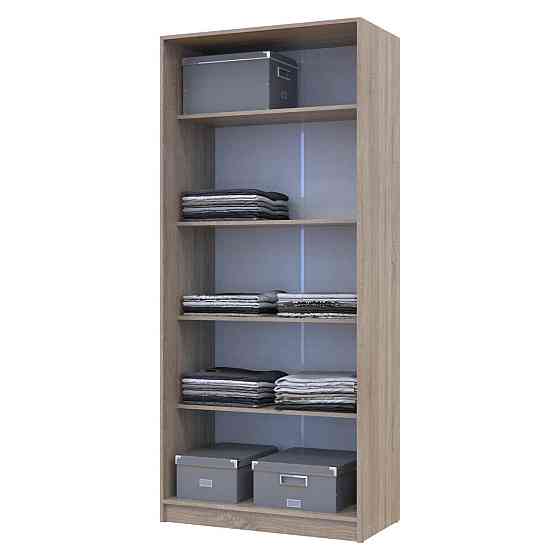 Полиця для одягу Doros Promo Дуб Сонома 3шт. 86.7х35х1.6 (DRS-011563) Львів