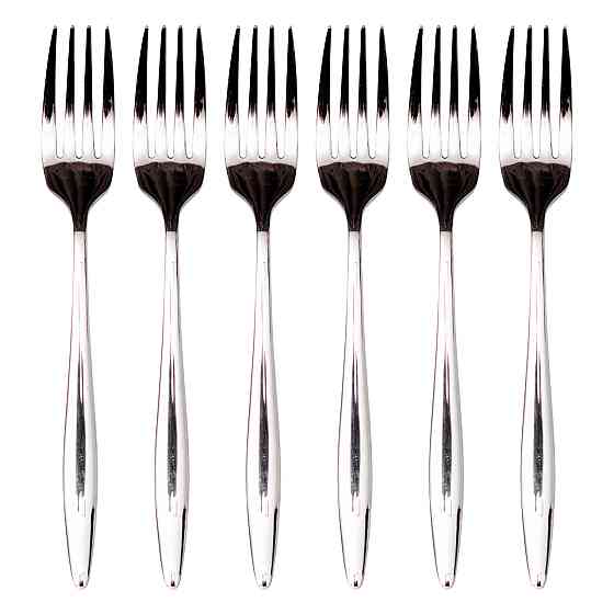 Набір десертних виделок 6 предметів 14 (см) Срібло HP-8-30 Коломия