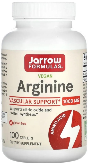 Аргинин Jarrow Formulas Arginine 1000 мг 100 таб Киев - изображение 1
