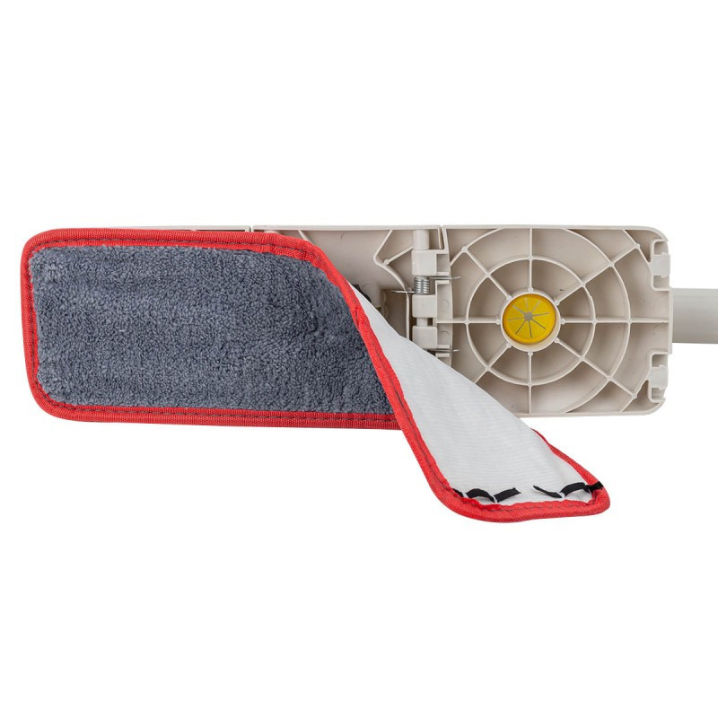 Швабра з відтискним механізмом "метелик" + 2 насадки з мікрофібри WT-XH(white) Одеса - фото 3