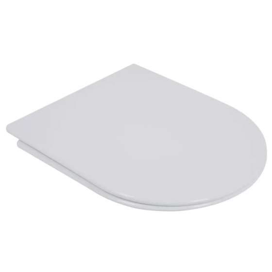 Сидіння-кришка для унітазу Mixxus SEAT COVER WAVE-2002 з мікроліфтом 420х334х36mm   ( MI6695 ) 35370 Харків