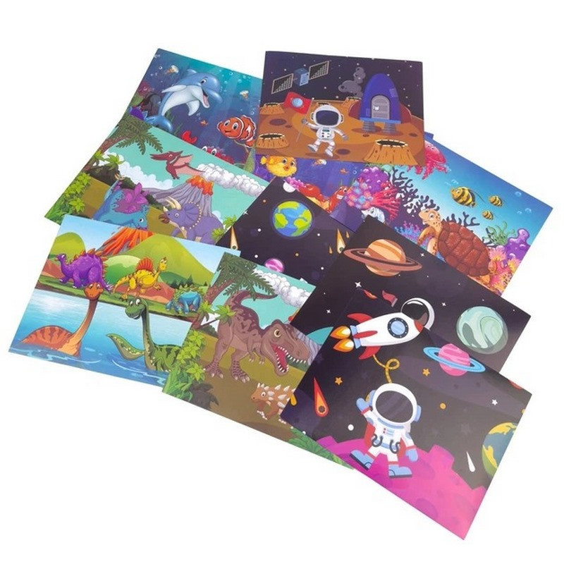 Набор для творчества 3D ручка AK 0011(Yellow) 17 см, 9 трафаретов Винница - изображение 5