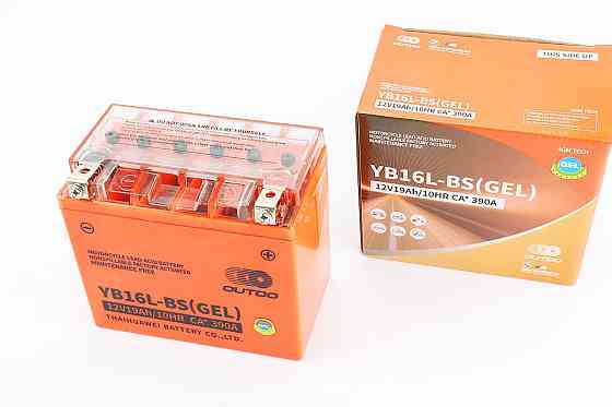 Акумулятор 12V19Ah YB16L-BS GEL (L175*W100*H155mm) Бершадь