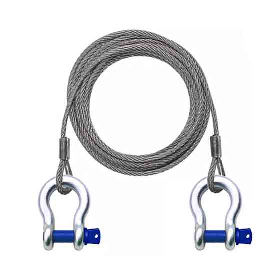 Трос буксирувальний сталевий ТБ 25,0 т (скоба-скоба) 8000 Одеса