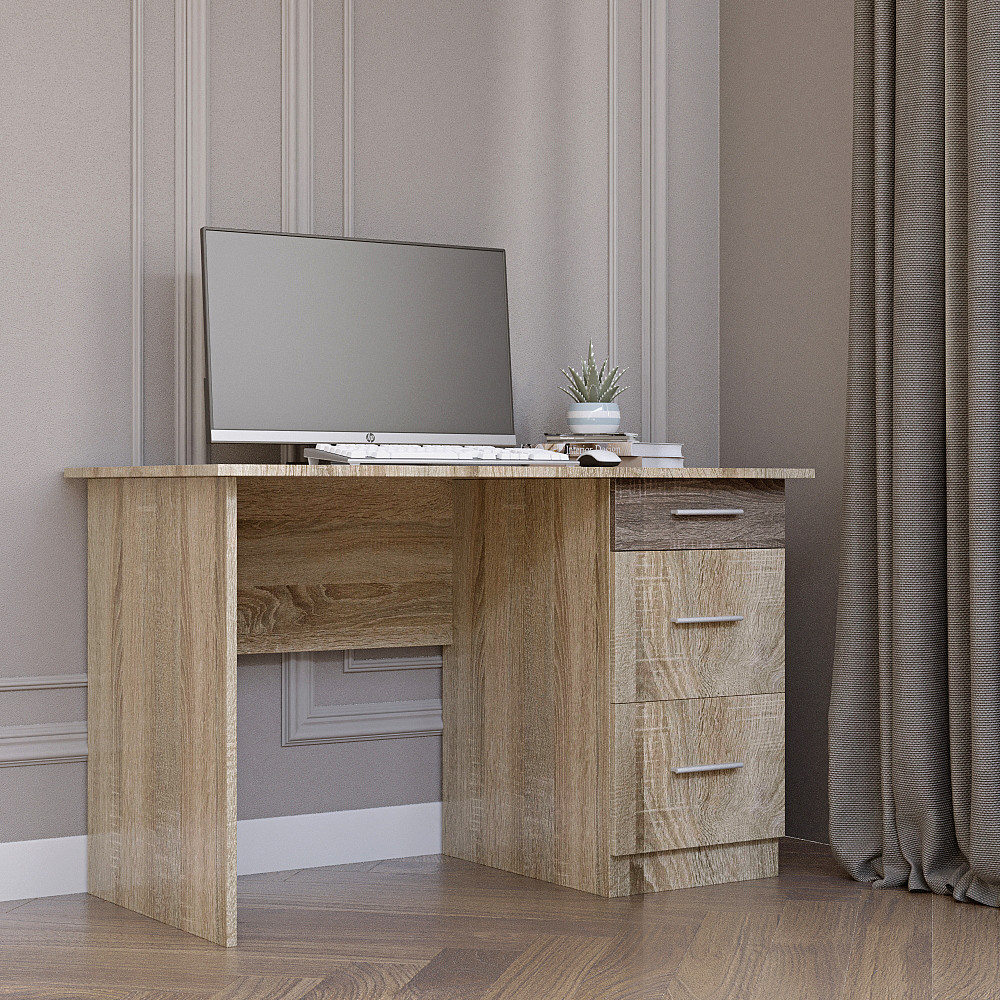 Письмовий стіл Еверест Школяр-4 сонома + трюфель (DTM-2166) Львів - фото 2