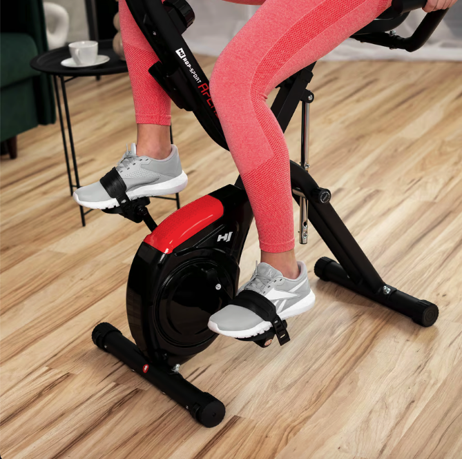 Велотренажер Hop-Sport HS-3030X Apeks X-Bike черный Киев - изображение 8