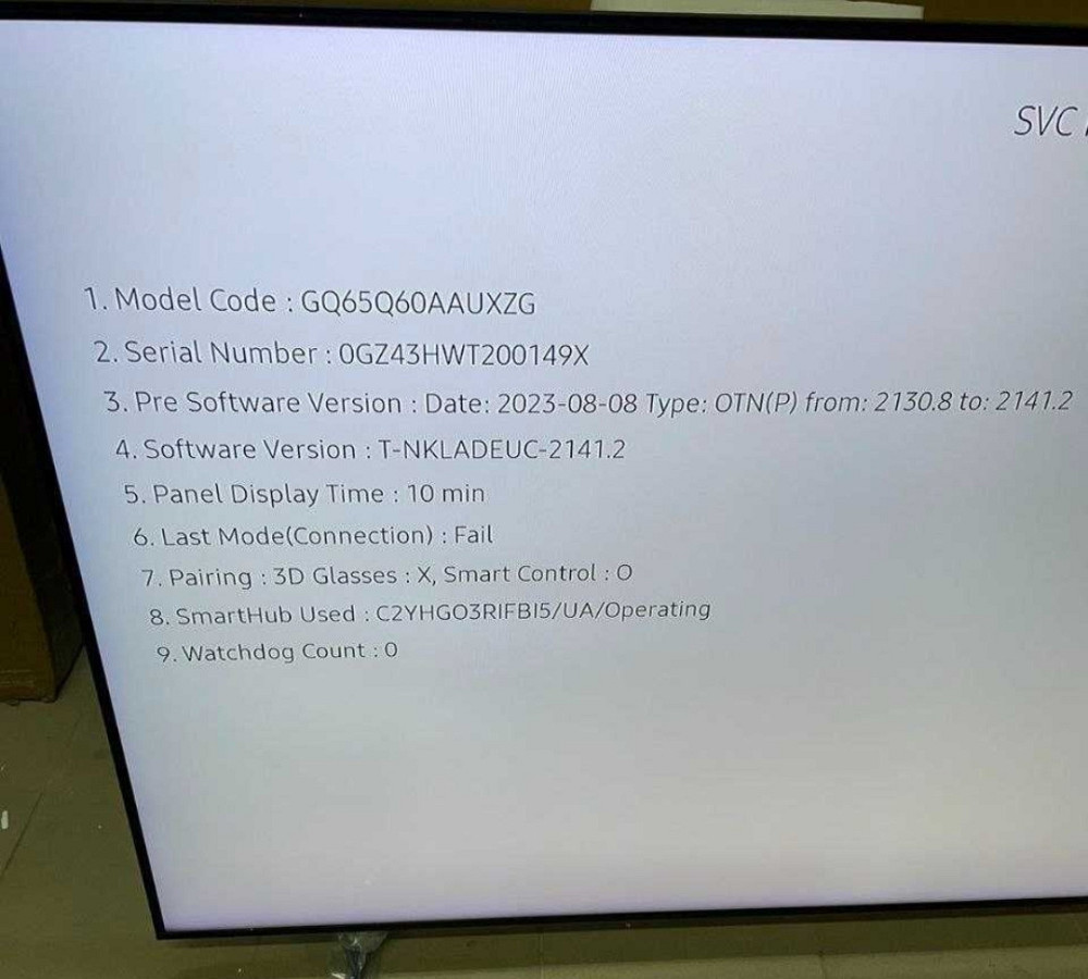 Телевизор Безрамный: 65