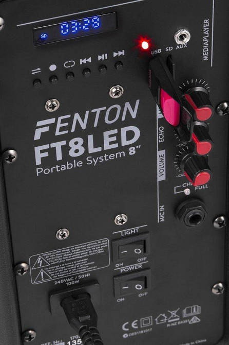Мобильная колонка Fenton FT8LED Ровно - изображение 6