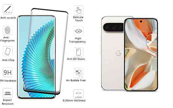 Защитное стекло HyperGlass Pro для Google Pixel 9, Pixel 9 Pro, Pixel 9 Pro XL – максимальная чувствительность Киев