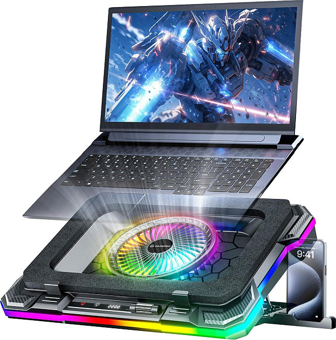 Охолоджувальна підставка для ноутбука GamePro CP950 ( 23738 ) Харків - фото 2