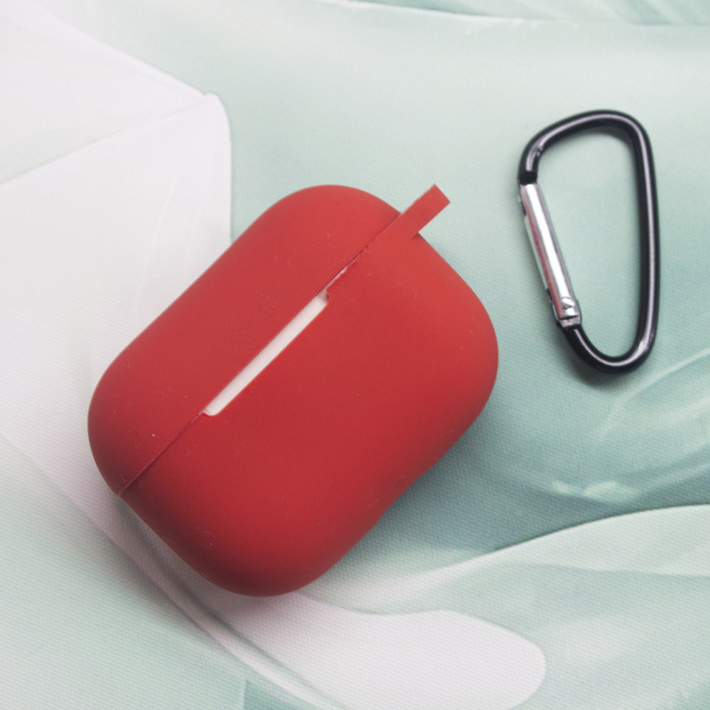 Чехол for AirPods PRO Silicone Case Funda Red Киев - изображение 1