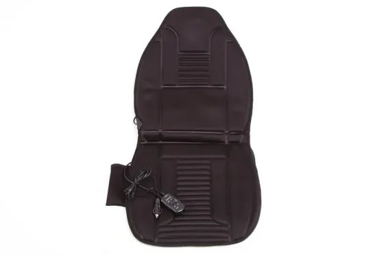 Накидка на сидіння з підігрівом і масажем Elegant 96x46см чорний Вінниця