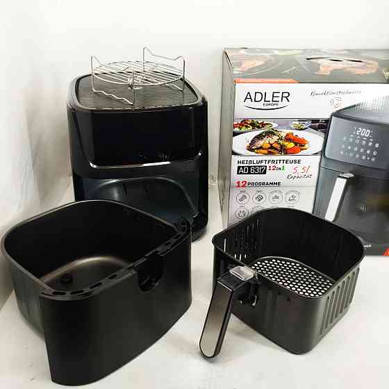 Мощная электрическая аэрофритюрница для дома, Фритюрница аэрофритюрница, Электрическая печь-фритюрница KJ-22 Львов