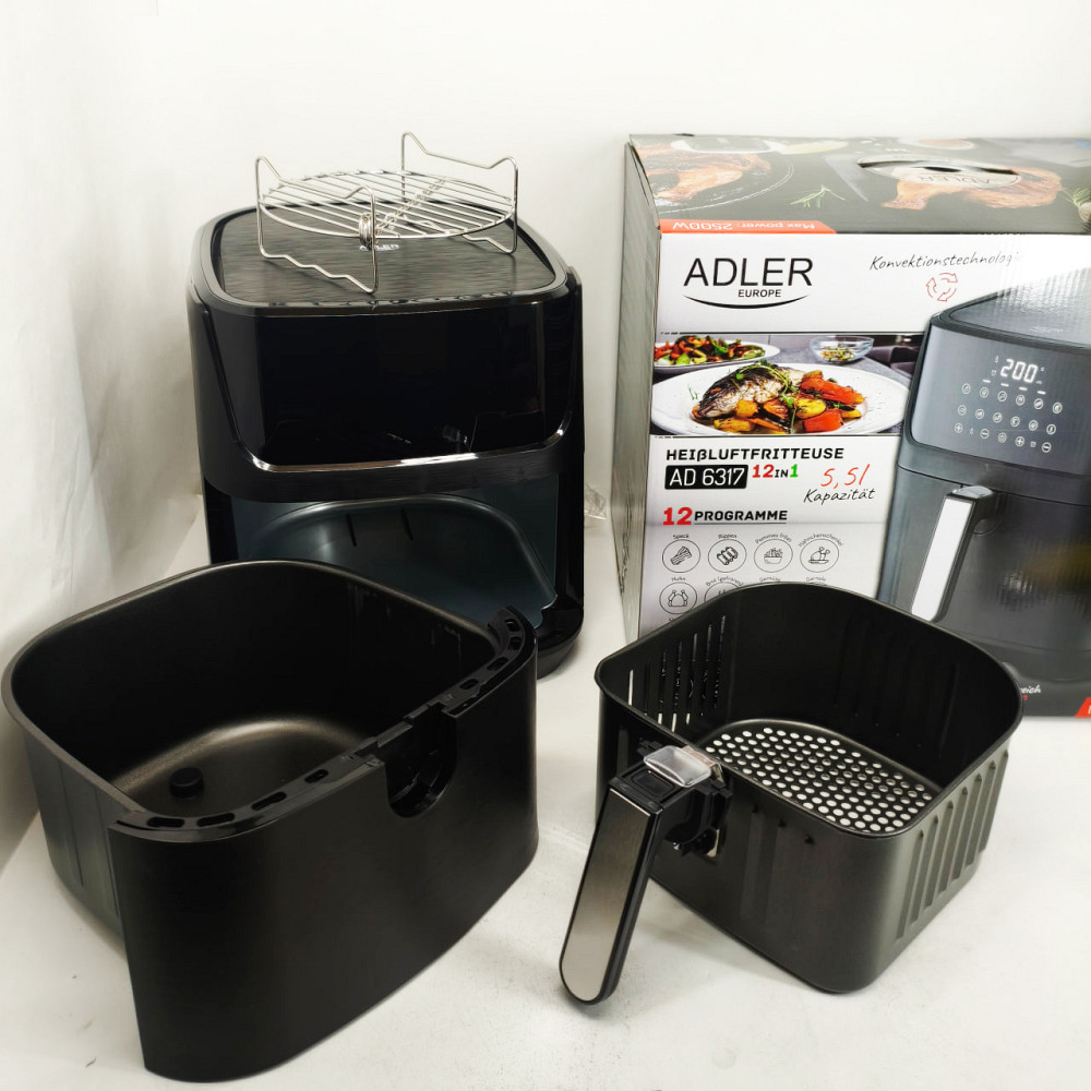 Мощная электрическая аэрофритюрница для дома, Фритюрница аэрофритюрница, Электрическая печь-фритюрница KJ-22 Львов - изображение 4