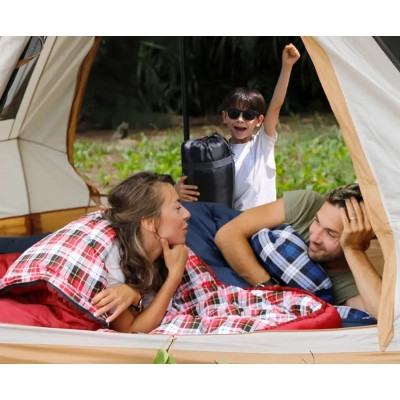 Спальний мішок KingCamp Cloud 300S Navy (KS2213_NAVY_L) Вінниця - фото 3