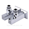 Кутовий кран подовжений Solomon CUBE CHROM 1/2"х1/2", 2 шт.