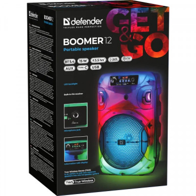 Акустична система Defender Boomer 12 (65412) Вінниця - фото 2