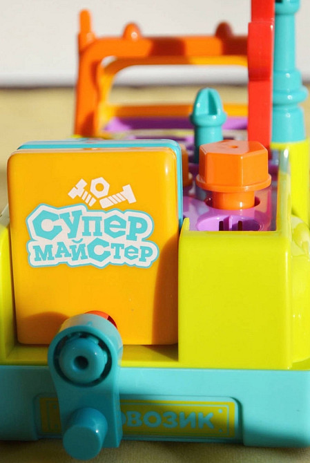 Машинка Конструктор с инструментами Музыкальная, Свет, открыв капот. Киев - изображение 3