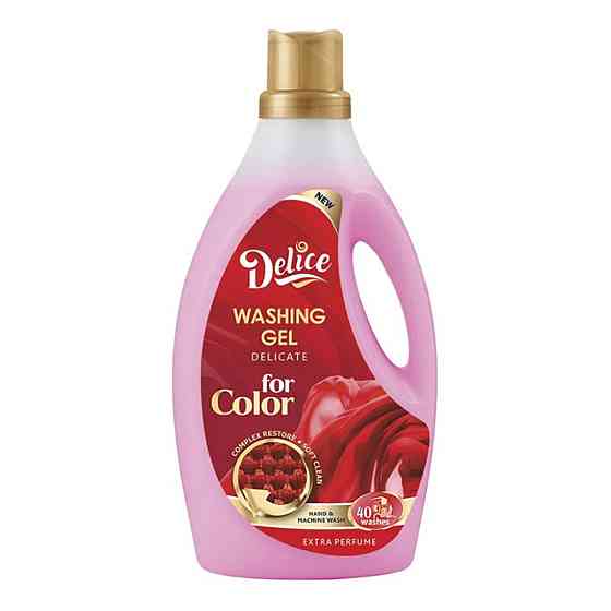 Гель для стирки Delice для цветных вещей 2л Київ