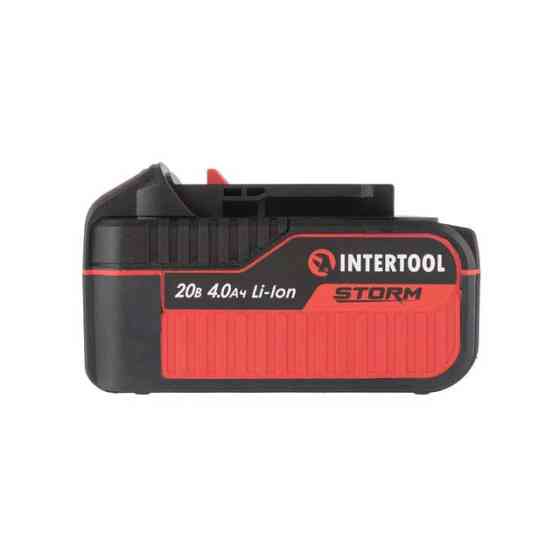 Акумулятор, 20 В, Li-Ion, 4,0 Аг, індикатор рівня заряду INTERTOOL WT-0341 Киев