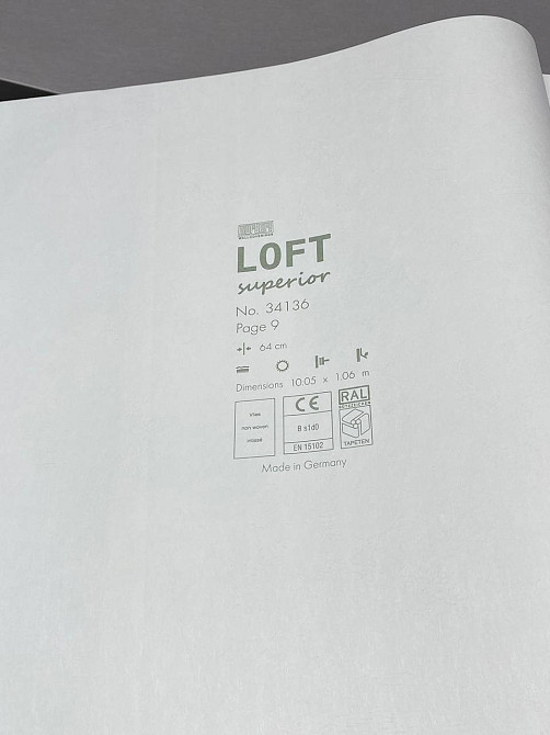 Шпалери Marburg Loft Superio 34136 Киев - изображение 2