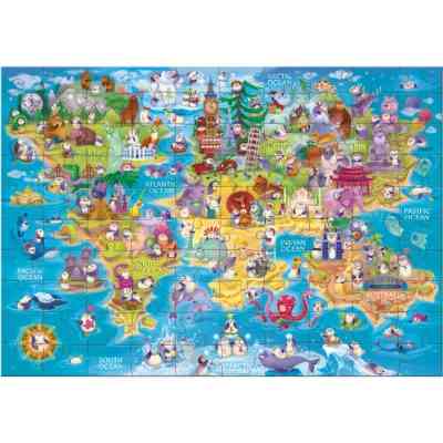 Пазл DoDo Вімельпазл Світ пінгвінів, 100 елементів (300670) Вінниця