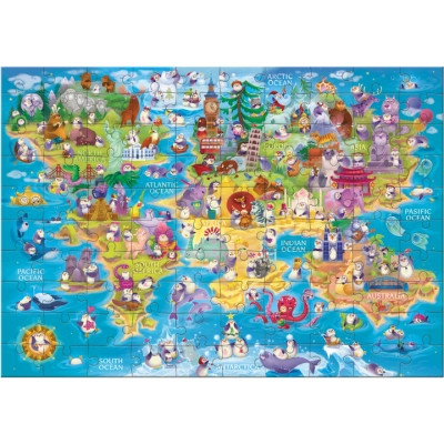 Пазл DoDo Вімельпазл Світ пінгвінів, 100 елементів (300670) Вінниця - фото 2