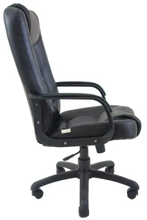 Офісне Крісло Керівника Richman Chelsea Fly 2230 Пластік Річ М3 MultiBlock Чорний Київ