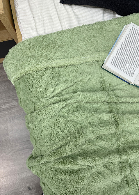 Плед-покривало Ромб 200х230 см (+-5см) Салатовий (87-260) Київ - фото 2