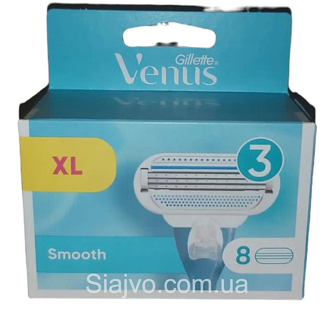 Касети для гоління Gillette Venus 8 шт. оригінал Львів - фото 1