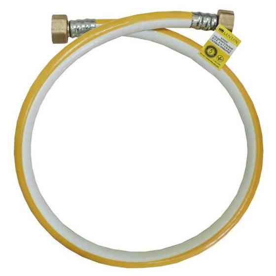 Шланг газовий ГГ 100см, Україна, білий без ніпелю Харків