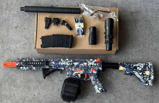 Автомат на орбизах М4А1, гель бластер на орбизах , детский автомат. Харьков