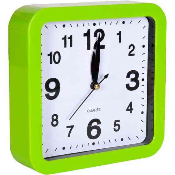 Часы Будильник K42, BJ-6661 большой 15x15см Днепр