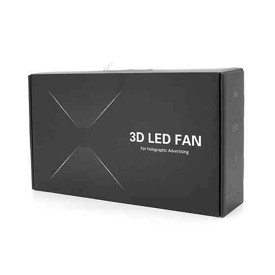 Светодиодный голографический проектор-голограмма Merlion Z7H, 12V/30W, 1600*576dpi, угол обзора 176°, 700r/min, 16GB, LED: 4* Киев