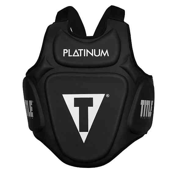 Захисний жилет тренера TITLE Platinum Prolific Body Protector Black Каменское