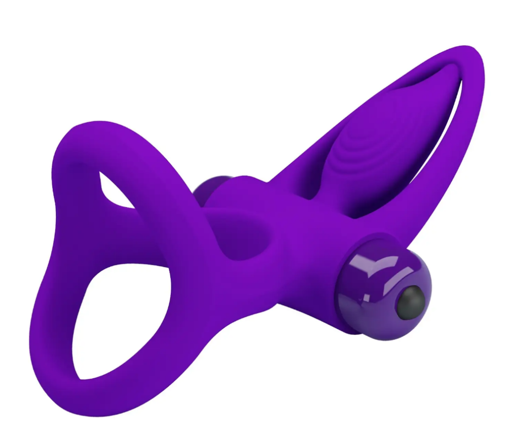 Эрекционное вибро кольцо Pretty Love - Vibration Cock Ring, 10 vibration functions Sex Aura Киев - изображение 7