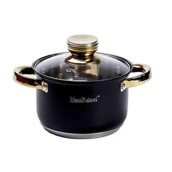 Набор кастрюль из нержавеющей стали 4 штуки 6,1/3,9/2,8/2,1 л HP33523 Киев