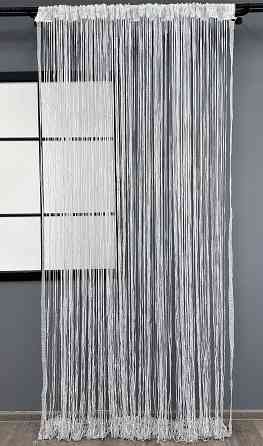 Шторы-нити Rovi Premium с люрексом Белый 300х300см 1 шт (61-114) Киев